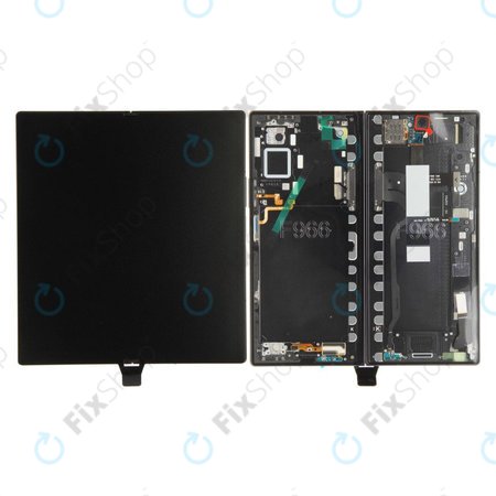 Samsung Galaxy Z Fold 7 F966B - LCD zaslon + steklo na dotik + okvir (Jetblack) - GH82-37548C Genuine Service Pack
