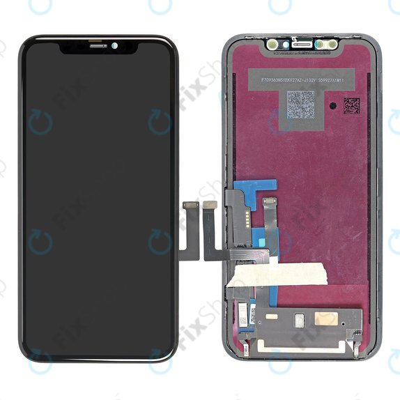 Zaslon In-Cell FHD za iPhone 11, Steklo na dotik z okvirjem, FixPremium