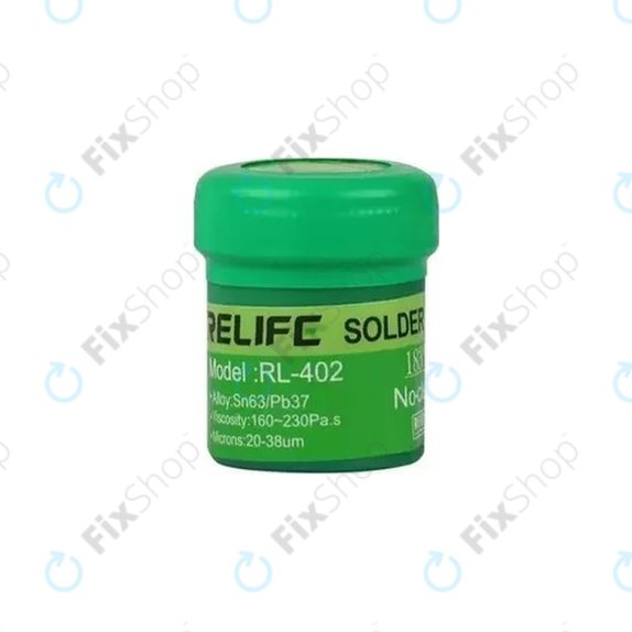 Relife RL-402 - Spajkalna pasta 183°C (40g)