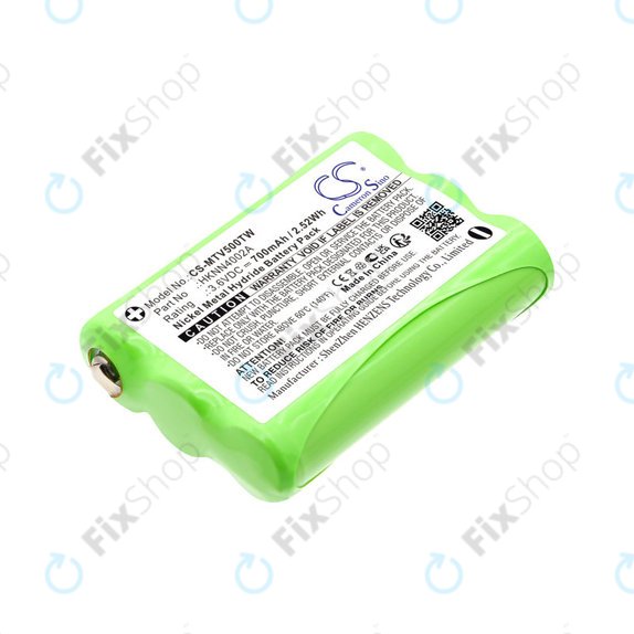 Baterija za Motorola Talkabout T280, T200, T82, T82 Extreme, 700mAh, Ni-MH, 3.6V, HKNN4002A, HQ