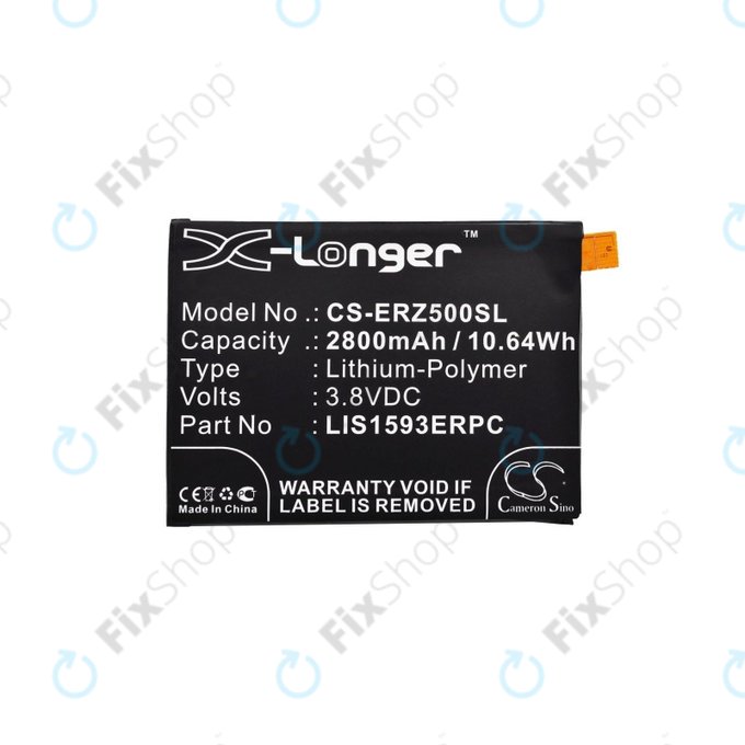 Baterija za Sony Xperia Z5 E6653, 2800mAh, Li-Pol, 3.8 V, LIS1593ERPC, HQ