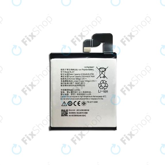 Lenovo VIBE X2, S90 - Baterija BL231 2300mAh