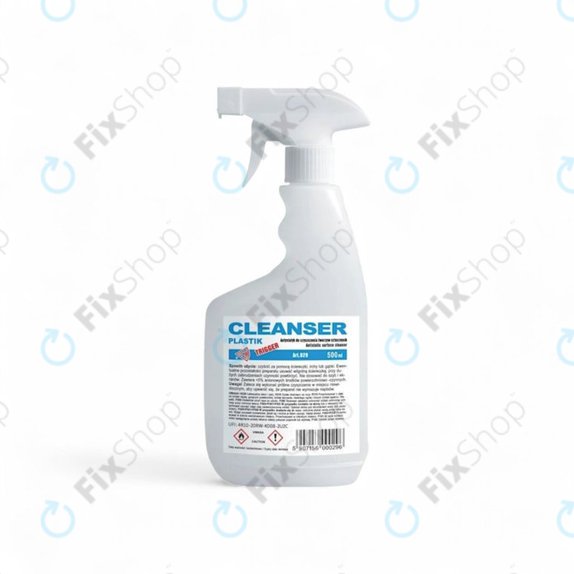 Čistilo za plastiko, 500 ml, z razpršilcem