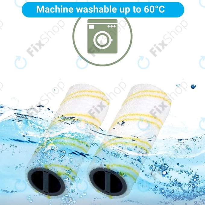 Kärcher FC 3, FC 5, FC 7 - Komplet valjev za vse vrste podlag (rumen)