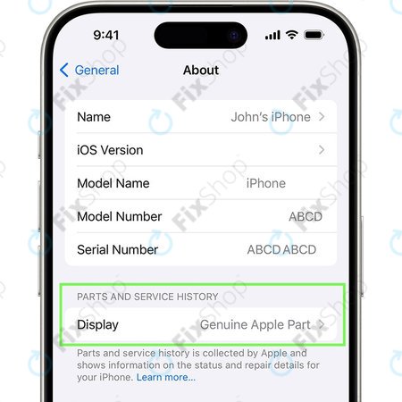 OLED Zaslon sklop za iPhone 17 Pro Max | 661-56050 | Genuine Apple