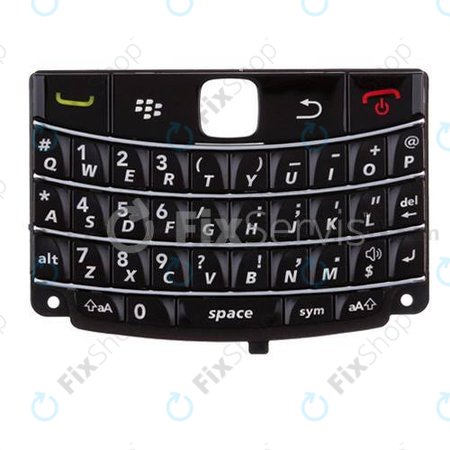 Blackberry Bold Touch 9900 - Zadnji pokrov (Black)