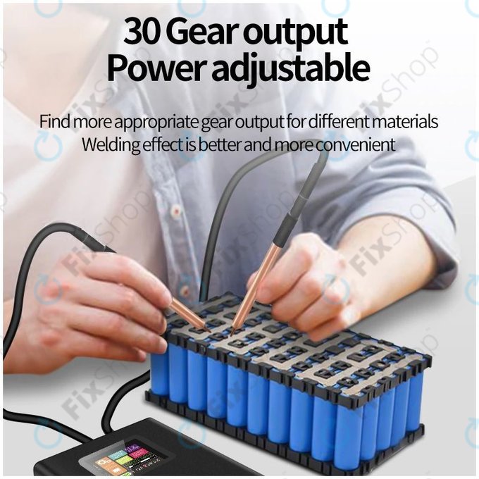 Docreate SW - Prenosni baterijski točkovni varilec z zaslonom (5000mAh)