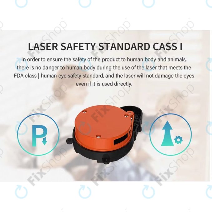 Xiaomi Roborock S4 Max, S5, S5 Max, S6, S6 MaxV, S6 Pure, S7, Mijia 1S - Laserski senzor razdalje