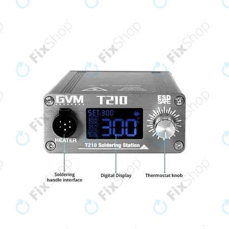 GVM T210 - Spajkalna postaja