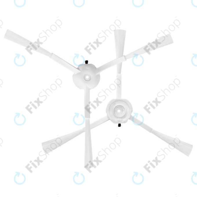 Xiaomi Lydsto W2 - Stranska krtača (Bela) - 2 kosa