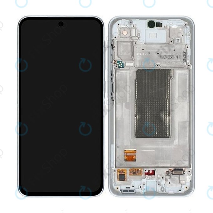 Samsung Galaxy A36 A366E - LCD zaslon + steklo na dotik + okvir (Awesome Grey) - GH82-36841B Genuine Service Pack