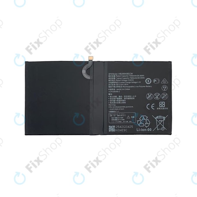 Huawei MediaPad M5 10.8, M5 Lite 10.1 - Baterija HB2994I8ECW 7500mAh - Genuine Service Pack