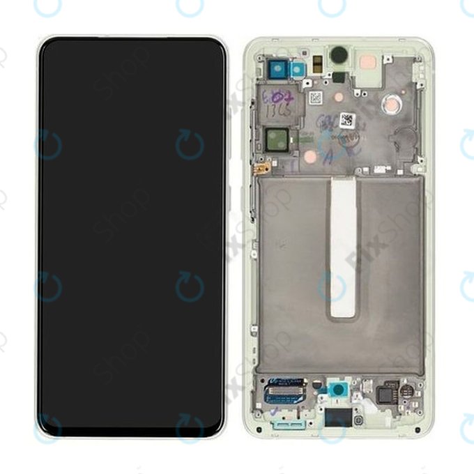 Samsung Galaxy S21 FE G990B - LCD zaslon + steklo na dotik + okvir (Green) - GH82-26414C, GH82-26420C, GH82-26590C Genuine Service Pack