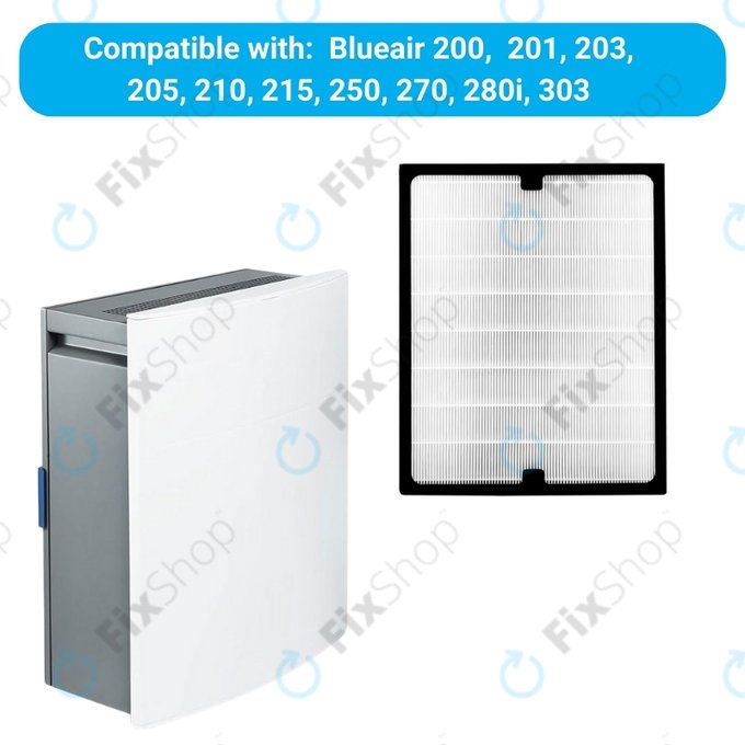 Blueair 200-series, 300-series - HEPA filter (Aktivno oglje)