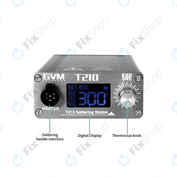 GVM T210 - Spajkalna postaja