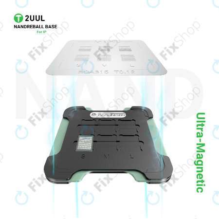 Magnetna podlaga za reballing NAND, dvostranska, 2UUL BH16