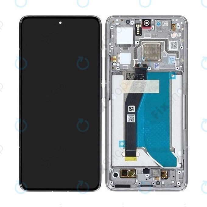 Xiaomi 14T Pro - LCD zaslon + steklo na dotik + okvir (Titan Gray) - 56001600N1200 Genuine Service Pack