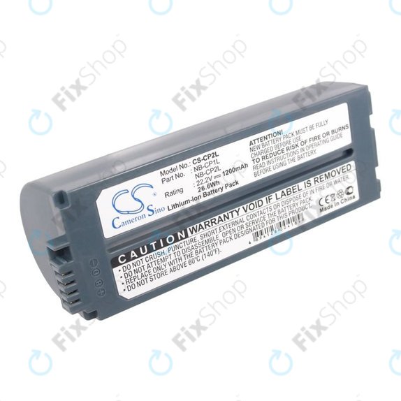 Baterija za Canon Selphy CP100, CP1000, 1200mAh, Li-Ion, 22.2V, NB-CP1L, HQ