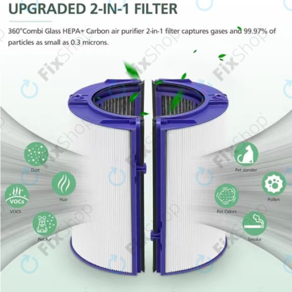 Dyson Purifier-series, Purifier humidifier-series - HEPA filter 2v1 (Aktivno oglje)