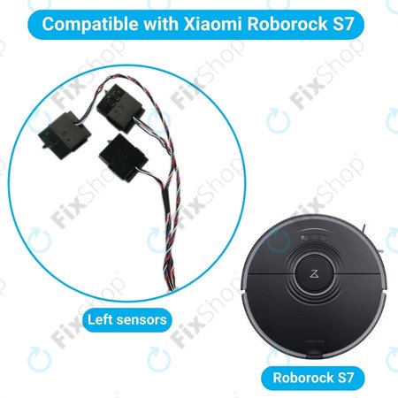Xiaomi Roborock S7 - Senzorji padca (Levo)