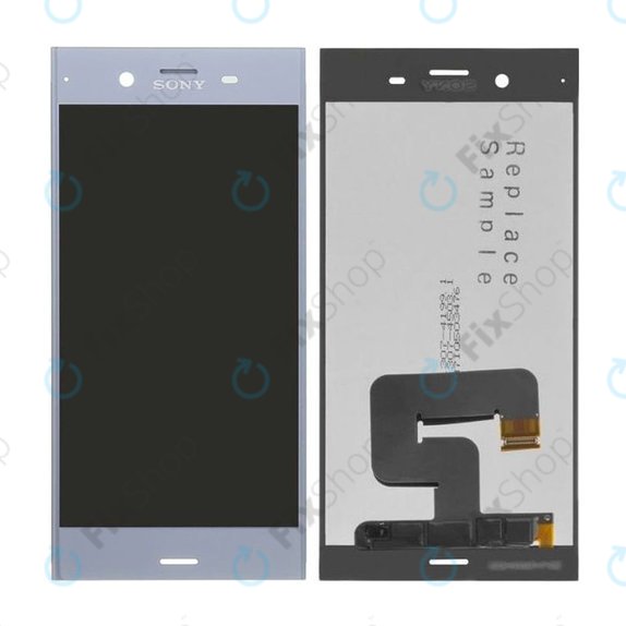 Sony Xperia XZ1 G8341 - LCD zaslon + steklo na dotik (Silver) TFT