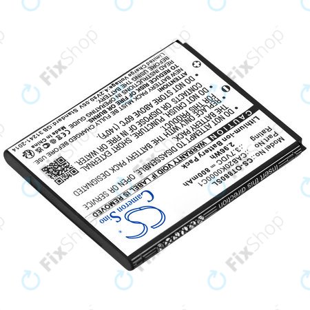 Baterija za Alcatel Onetouch, 800mAh, Li-ion, 3.7V, BTR510AB, HQ