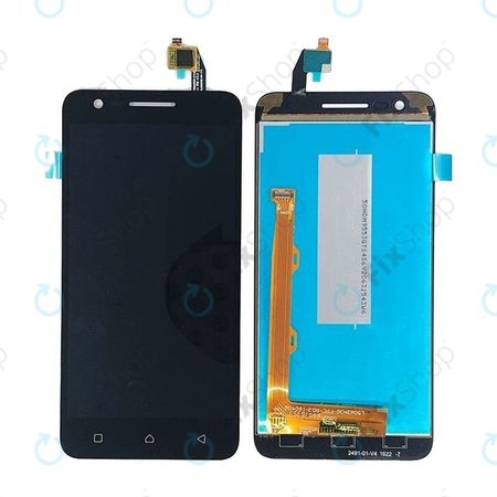 Lenovo C2 K10a40 - LCD zaslon + steklo na dotik + okvir (Black) TFT