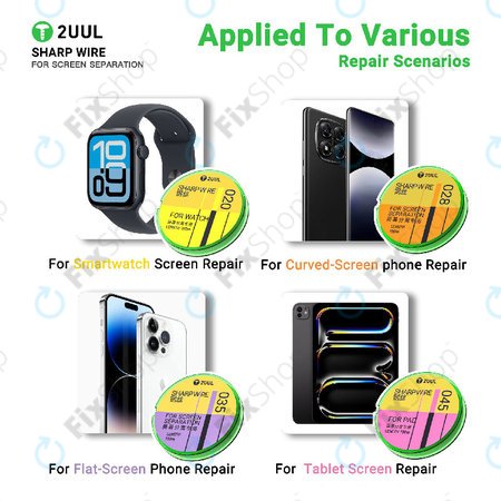 Žica za ločevanje zaslonov, 2UUL GS-028, 0.028mm x 100m