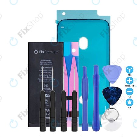 Apple iPhone 7 - Baterija  1960mAh FixPremium + Lepilo pod baterijo + Lepilo za LCD + Set orodij - Multipack