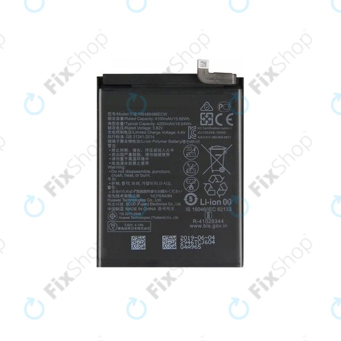 Huawei Mate 20 Pro, P30 Pro - Baterija HB486486ECW 4200mAh