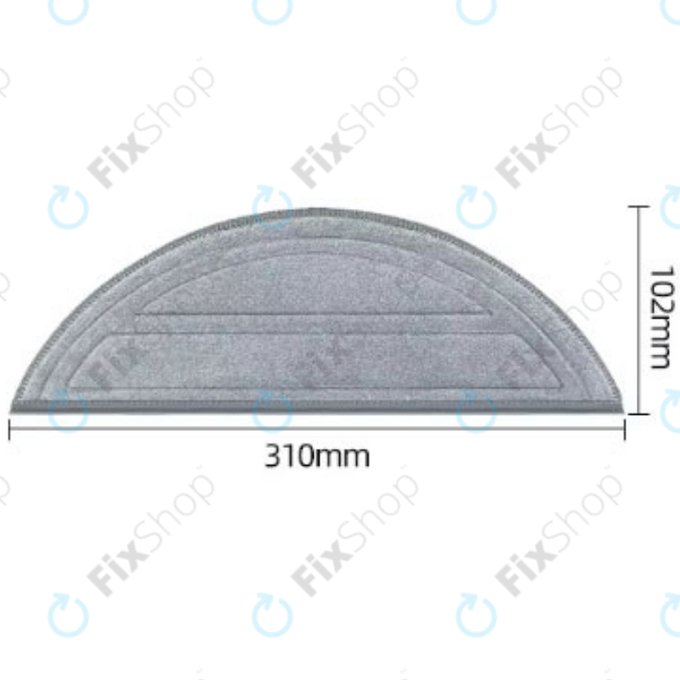 Krpa za brisanje, 2 kos za Xiaomi Roborock Q10-series, S8 Pro, S8 Pro Plus