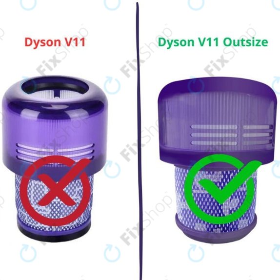 HEPA filter, 2 kos za Dyson V11 Outsize, SV16