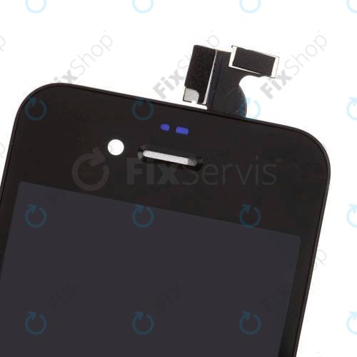 Apple iPhone 4S - LCD zaslon + steklo na dotik + okvir (Black) TFT