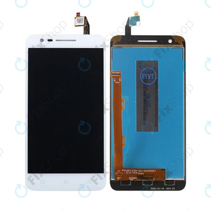 Lenovo C2 K10a40 - LCD zaslon + steklo na dotik (White) TFT