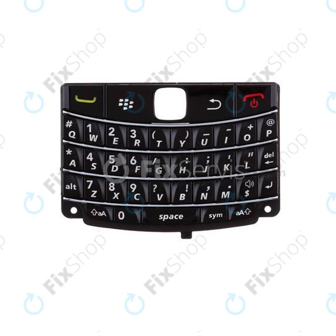 Blackberry Bold Touch 9900 - Zadnji pokrov (Black)