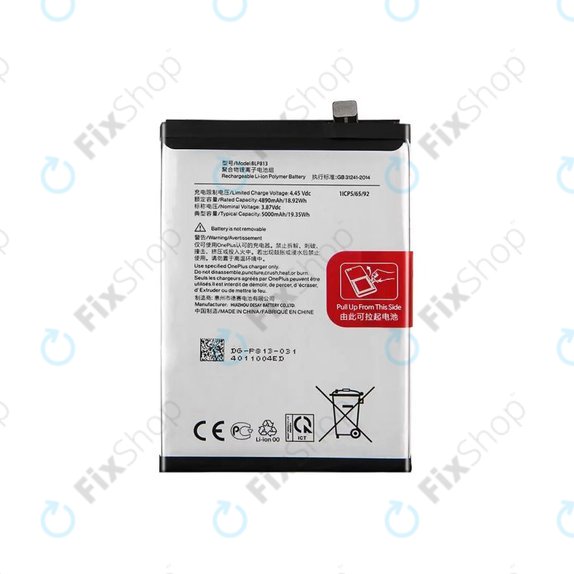 OnePlus Nord N100 BE2013 BE2015 - Baterija BLP813 5000mAh - 1031100034 Genuine Service Pack
