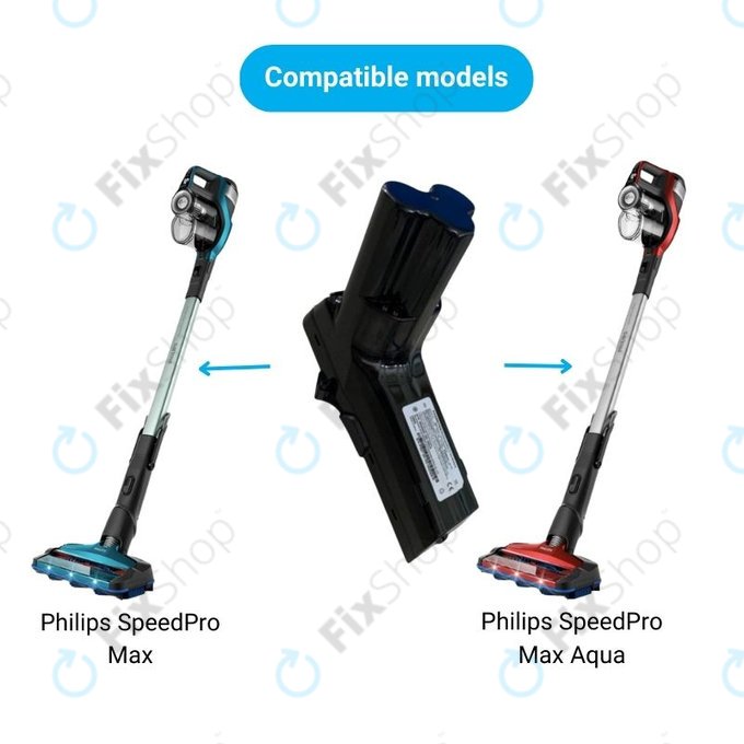 Philips SpeedPro Max, SpeedPro Max Aqua - Baterija 18650HE2 Li-Ion 25.2V 2400mAh
