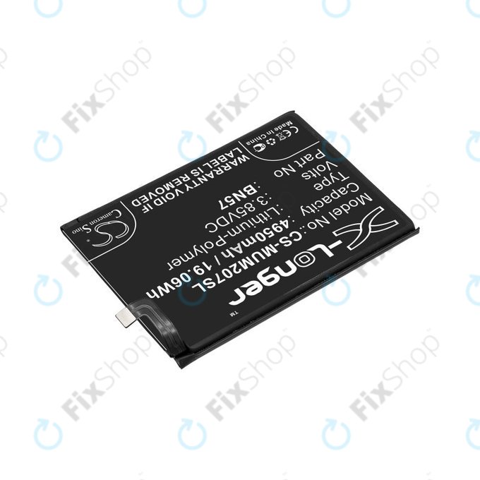 Baterija za Xiaomi Poco X3 NFC M2107J20CG, 4950mAh, Li-Pol, 3.85 V, BN57, HQ