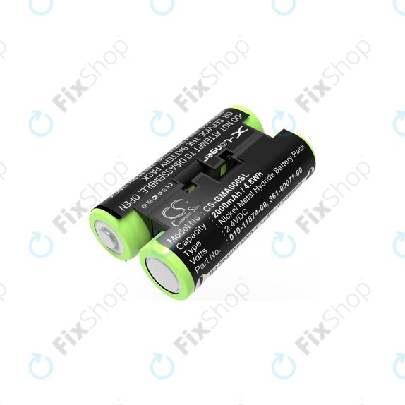 Baterija za Garmin Oregon 600, 650, Astro 320, 430 Striker 4, 2000mAh, Ni-MH, 2.4V, 010-11874-00, HQ