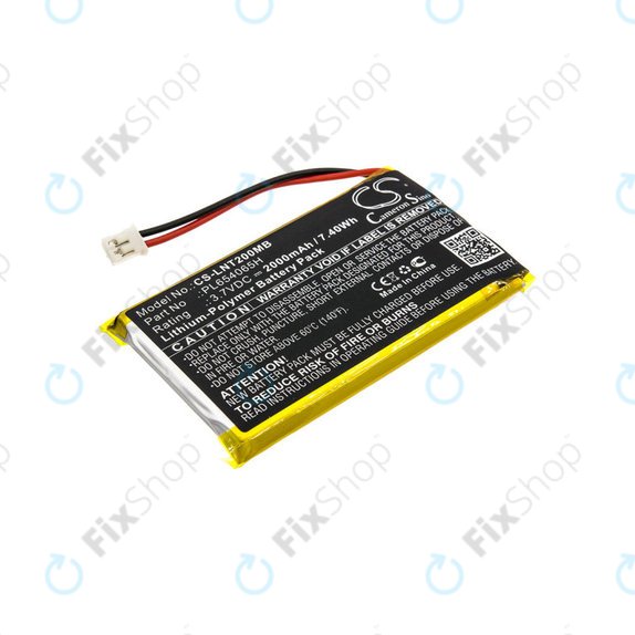 Baterija za Luvion Prestige Touch 2, 2000mAh, Li-Pol, 3.7V, PL654065H, HQ
