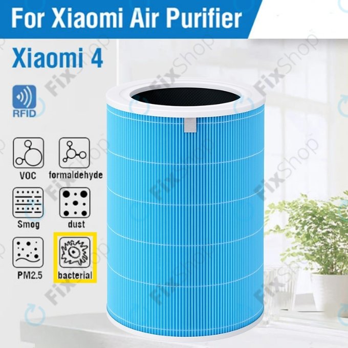 Xiaomi Mi Mijia Air Purifier 4 - HEPA filter (Protibakterijski) (Modra)