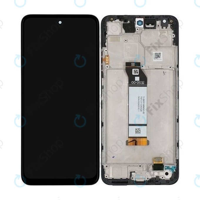 Xiaomi Redmi Note 10 5G - LCD zaslon + steklo na dotik + okvir (Graphite Gray) - 5600020K1900 Genuine Service Pack