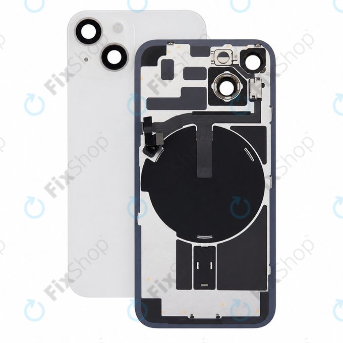 Steklo zadnjega ohišja za iPhone 14, Starlight, Pulled A
