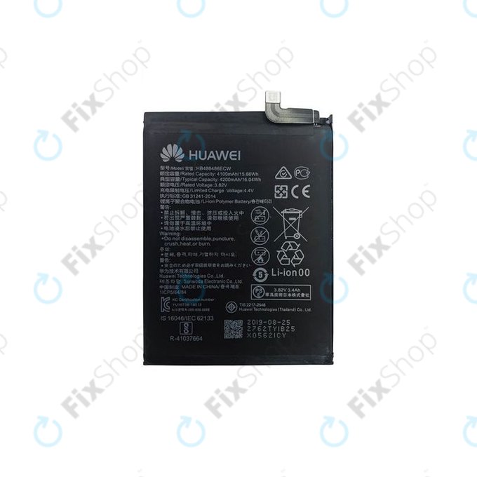 Huawei Mate 20 Pro, P30 Pro - Baterija HB486486ECW 4200mAh - 24022762, 24022946 Genuine Service Pack