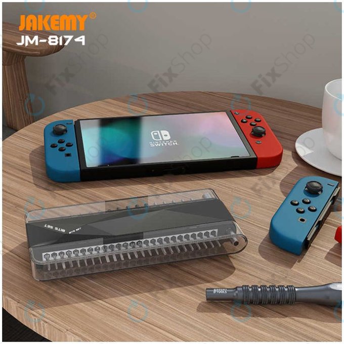 Jakemy JM-8174 - Set servisnega orodja za servis elektronike 45 v 1