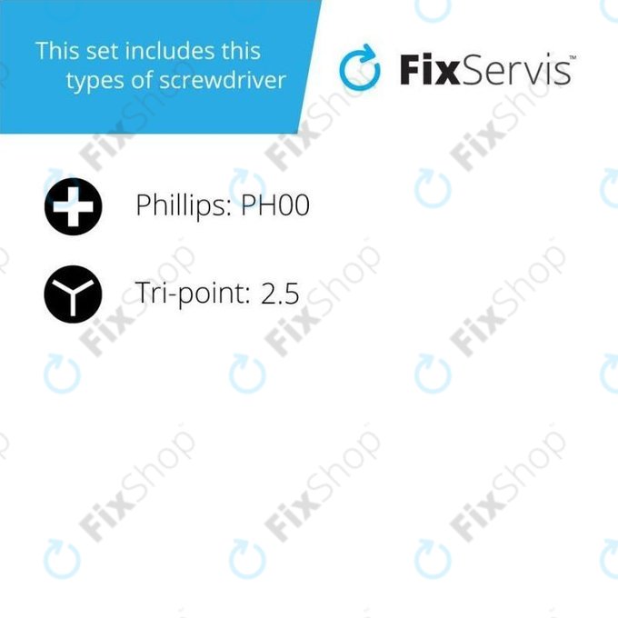 Enostavni izvijači - Phillips + Tri-Point (MacBook)
