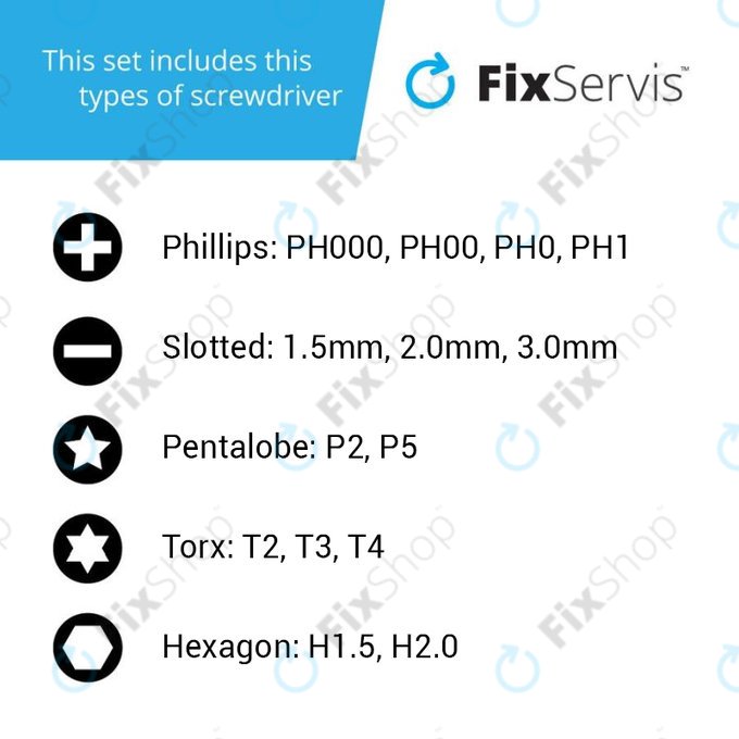 Xiaomi Mijia Wiha - Celoten set izvijačev iz aluminijeve zlitine 25 v 1