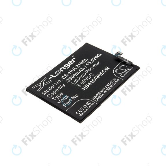 Baterija za Huawei P Smart Pro 2019, 3900mAh, Li-Pol, 3.85V, HB446486ECW, HQ