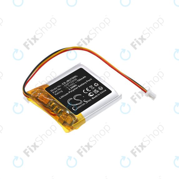 Baterija za JBL Tune 750, 700mAh, Li-Pol, 3.7V, GSP753030, HQ