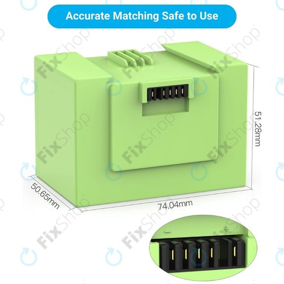iRobot Roomba e-series, i-series - Baterija ABL-D1, 4624864, ABL-D2 Li-Ion 14.4V 3400mAh